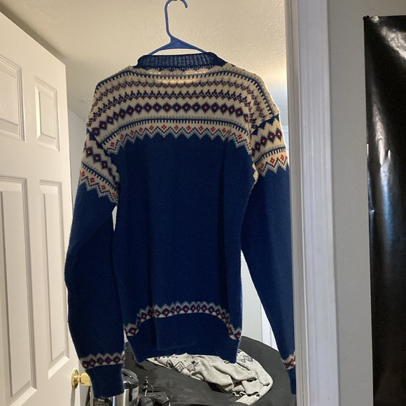 100% Wool O. ALLERS NILSSEN of Norway Casual Button down shirt - Picture 2 of 4